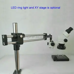 Ball Bearing Stereo Zoom Boom Stand Stereo Microscope