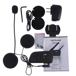 <span class=keywords><strong>Meilleur</strong></span> Vente 6 Coureurs Bluetooth <span class=keywords><strong>Moto</strong></span> Casque Interphone V6 Jusqu'à 1200 m - Product Image 5
