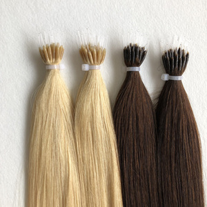 Micro <strong>Beads</strong> Human Hair <strong>Extension</strong> Long Lasting Hard Plastic Tip Nano Ring Hair <strong>Extension</strong> - Product Image 3