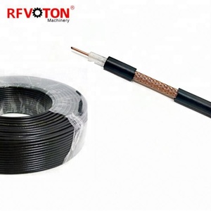 30 năm nóng bán PVC cáp đồng trục RG58 RG59 RG6 RG11 rg213 với tổn thất thấp - Product Image 5