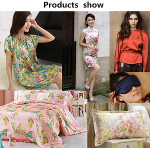 <strong>Wholesale</strong> Printed <strong>Silk</strong> <strong>Fabric</strong> 100% Mulberry <strong>Silk</strong> <strong>Fabric</strong> for Scarf /Dressing /Garment - Product Image 6