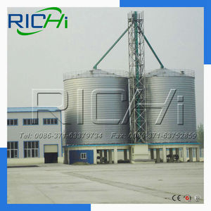 Buen Precio Costo trigo Maíz Maíz Grano de Acero Inoxidable Silo de Almacenamiento, Aves de corral Pollo Rss Silo - Product Image 4