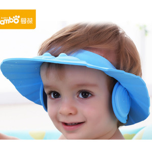 <span class=keywords><strong>Gorro</strong></span> de Ducha para Bebé Ajustable e Impermeable, Personalizado de Fábrica, <span class=keywords><strong>Gorro</strong></span> de Champú Suave de EVA para Niños con Protección para los Oídos, para Bebés y Niños Pequeños - Product Image 2