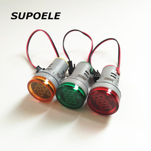 CE RoHS 22 Mét 100A Kỹ Thuật Số Amp Meter Ampe Kế AC Đỏ Xanh Lá Cây Vàng Xanh Trắng LED Chỉ Số Đèn - Product Image 2