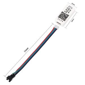 Il <span class=keywords><strong>MINI</strong></span> Pixel di DC5-12V SP110E ha condotto il regolatore di BLE del Pixel di SPI della striscia della luce del Pixel per WS2811 WS2812 SK6812-RGB UCS1903 - Product Image 5