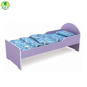 Dengan Harga Murah Anak Tempat Tidur Single untuk Dijual Anak-anak Kamar Tidur Furniture Set untuk Prasekolah QX-197E