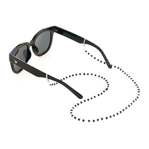 5 porte-<span class=keywords><strong>lunettes</strong></span> de soleil antidérapant, coloré et fait à la main, <span class=keywords><strong>cordon</strong></span> <span class=keywords><strong>transparent</strong></span>, perles, chaîne en perles - Product Image 5