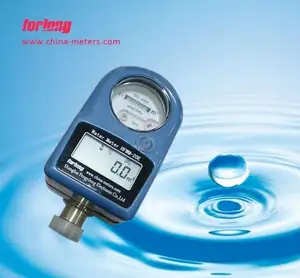 Misuratore dell'acqua prepagato all'ingrosso ad alta precisione con display digitale a LED ad acqua fredda