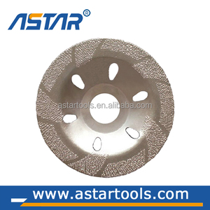 فراغ صنع من النحاس الماس قرص الطحن بكفاءة عالية - Product Image 2