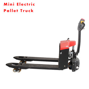 Apilador de palés pequeño de 1,5 T de alta calidad, carretilla elevadora de palés eléctrica completa - Product Image 3