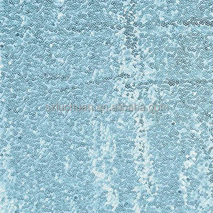 Wedding Sequence Decoration Lake <strong>Blue</strong> Sequin Table <strong>Runner</strong> - Product Image 3