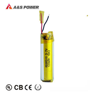 IEC62133 recargable cilíndrica 08310 de 3,7 V 130 mAh batería de lipo de paquetes para auriculares equipo digital - Product Image 4