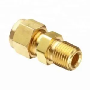 ISO9001 Copper Fabrication Service Precision Brass CNC Machining Parts