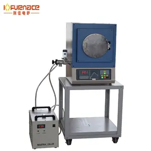 Programmable atmosphere controlled Vacuum Chamber muffle Furnace equipped with quartz tube chamber for calcining or annealing