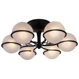 Lámpara de Techo Antigua Gino Sarfatti 2042, Contemporánea, de Vidrio Blanco y Hierro, Ahorro de Energía, Vintage, Moderna, Decorativa, 110-240V - Product Image 6