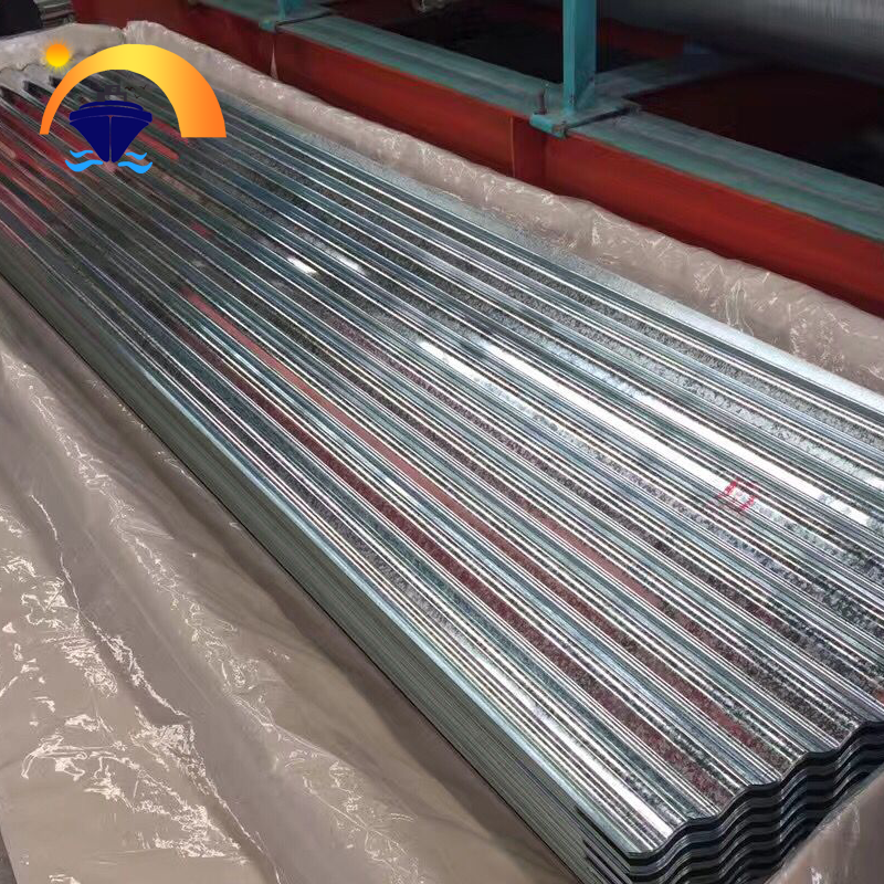 GI Corrugated Roofing Sheet Zinc Coated Metal Roof Tools For Building Material · image 4