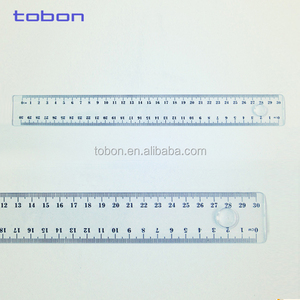 Lupa transparente de 30cm, regla de plástico - Product Image 3