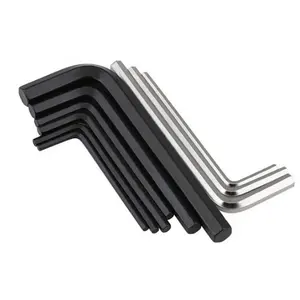 High quality Metric Steel Nickel Plated Allen Wrench Set Hexagonal Key L-wrench