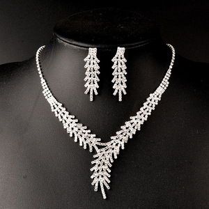 Wholesale Elegant Female Crystal Arabic <strong>Bridal</strong> <strong>Jewelry</strong> <strong>Sets</strong> - Product Image 1