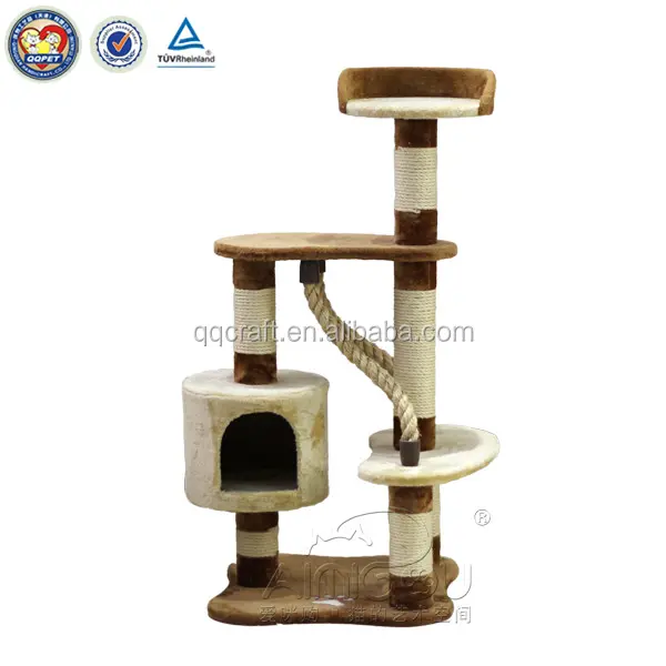 High Quanlity Plush Cat Tree Wall / Cat Paly Towers / Cat Poles