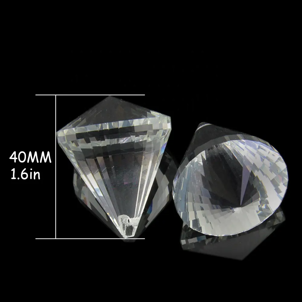 Honor of crystal Supplier Custom Transparent Crystal Diamond Ball High Quality Glass Chandelier Pendant Decoration Gift Exquisite Crystal Crafts