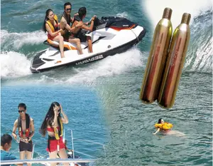 LHSY 33g CO2 सिलेंडर/कारतूस के लिए solas जीवन जैकेट/lifejacket/जीवन जैकेट