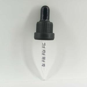 18/415 Tutup Penitis Tamperproof, dengan 77Mm <span class=keywords><strong>Pipette</strong></span> Bergradasi Panjang untuk Botol Minyak Esensial Penetes Kaca Terkalibrasi - Product Image 3