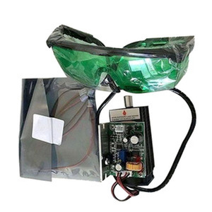 De alta potencia de láser de diodo 5,5 W <span class=keywords><strong>5500mW</strong></span> azul enfocable módulo láser 450nm con TTL conductor para el cortador láser máquina de grabado cnc - Product Image 4