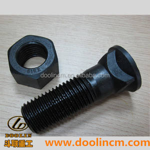 Boulon de coupe pour niveleuse certifié ISO 40Cr, boulon et écrou 5F8933/2J3506, boulon et écrou de charrue - Product Image 2