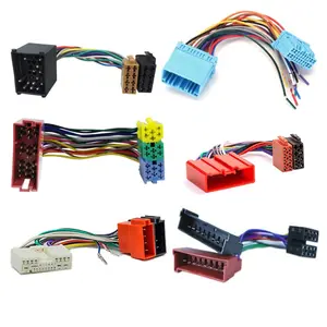 Uls 승인 차 cd player 전자 자동차 iso radio wire harness 어댑터 manufacturer