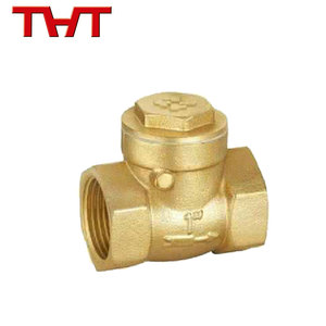 Professionelle 1/2 "-4" rückschlag schaukel messing weibliche rückschlagventil 3/4 messing - Product Image 3