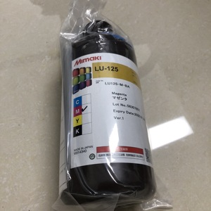 Original 1000ml Bottle UV Curable Ink Mimaki LUS-125 ink Compatible Mimaki JV150-160 with CMYK Color