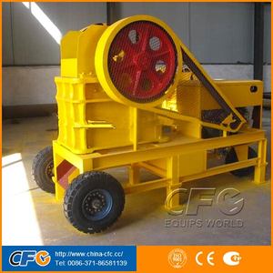 Портативная щековая дробилка дизельного двигателя, 150x250 - Product Image 3