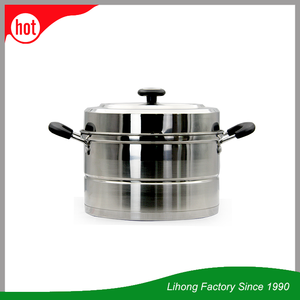 Cuiseur vapeur professionnel en acier inoxydable à 2 ou 3 étages <span class=keywords><strong>Optima</strong></span> Steamer - Product Image 2