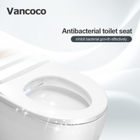 Vancoco Sourire 3 système de maison intelligente salle de bain séchage à l'air chaud électrique chauffée toilettes bidet tolite usine en Chine
