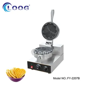 Gaufrier industriel de haute qualité, 1 pièce, appareil commercial en forme de cœur - Product Image 1