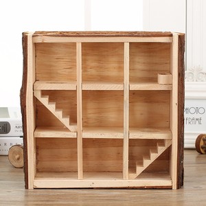 Fuente de fábrica de madera de hámster terreno de juego guinea cerdo cabaña lodge casucha - Product Image 3