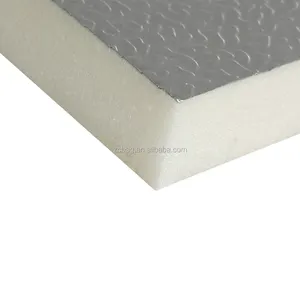 Stijve polyurethaanschuim PUR isolatie schuim thermische isolatie materiaal PIR schuim panelen met aluminiumfolie