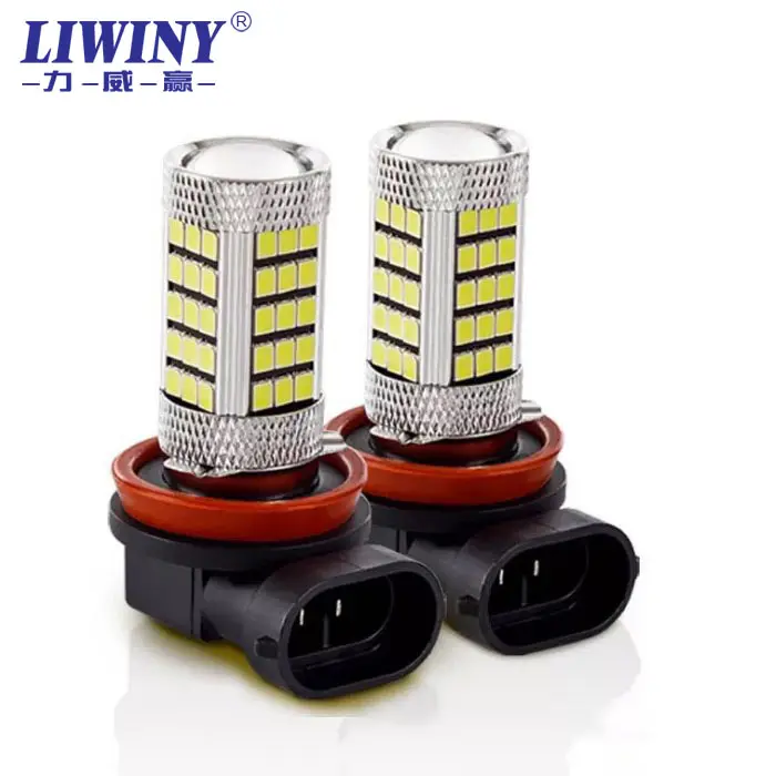 Liwiny beste Qualität H2835 63SMD LED Auto Fahrzeug Nebel Glühbirne Beleuchtungs lampe Arbeits scheinwerfer LED T10 Motorrad aus China