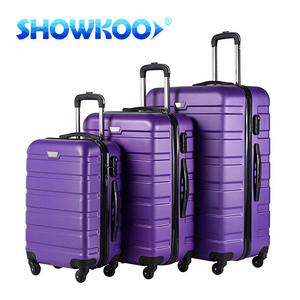4 pcs chariot dur cas ABS ensembles de bagages chariot valise sac ensembles - Product Image 4