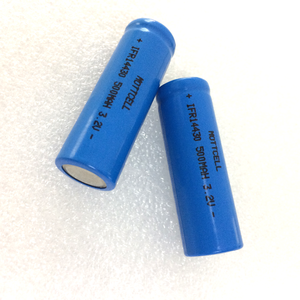 Li-ion Lithium-Solar Batterie IFR14430 <span class=keywords><strong>3</strong></span>,<span class=keywords><strong>2</strong></span> V 500 Mah Lifepo4 Zelle - Product Image 1