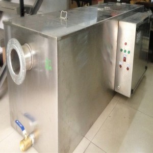 Piège à graisse de cuisine en acier inoxydable, séparateur d'eau d'huile pour le traitement des déchets - Product Image 4