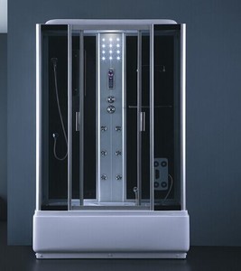 Salle de douche en verre de grande taille, cabine de salle de douche de massage, cabine de douche à vapeur - Product Image 4