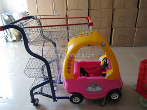Chariot drôle coloré d'enfants d'épicerie de supermarché de <span class=keywords><strong>caddie</strong></span> d'enfants - Product Image 2