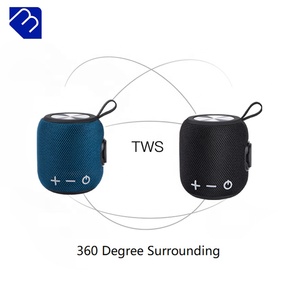 IPX7ลำโพง5.3บลูทูธแบบพกพากันน้ำไร้สายมินิเบสหนัก1800mAh ลำโพงซับวูฟเฟอร์
