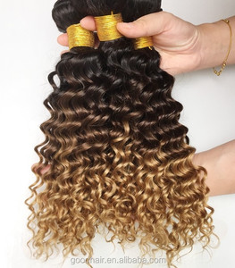 הזדמנויות מפיץ 3 צבעים צבעים צבעים שיער סיני חבילות משלוח חינם היופי לספק שיער מתולתל זול מתולתל - Product Image 6