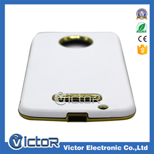 Nuevos artículos de bienes en 2017 rubberized PC + electroplating TPU accesorios teléfono con soporte Stealth para MOT <span class=keywords><strong>Z</strong></span> - Product Image 2