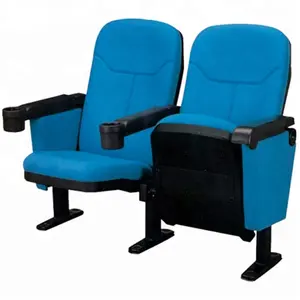 Сиденья для коммерческого кинотеатра с держателем для чашек, стулья для аудитории, кинотеатра для продажи, скамейка для комнаты ожидания