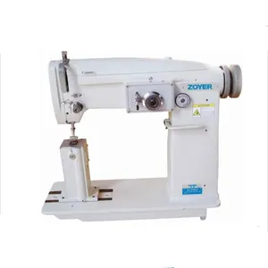 ZY3150H Zoyer-máquina de coser industrial, poste de cama, una sola aguja, zigzag