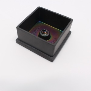 Raccordi placcati in titanio inossidabile tappi terminali quadrati <span class=keywords><strong>per</strong></span> corrimano <span class=keywords><strong>per</strong></span> balaustra <span class=keywords><strong>per</strong></span> <span class=keywords><strong>ringhiere</strong></span> in acciaio - Product Image 5